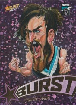 2017 Select Footy Stars - Starburst Caricatures Purple #SP49 Charlie Dixon Front